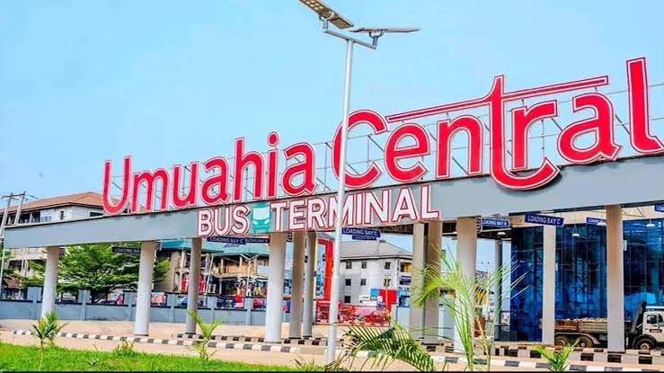 Abia state bus terminal,Nnena oti bus terminal